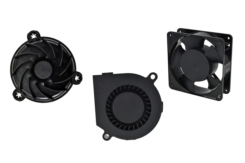 High performance DC/EC ventilation exhaust cooling fan