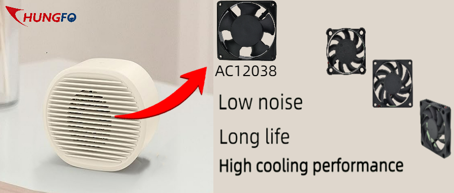  axial flow heat fan