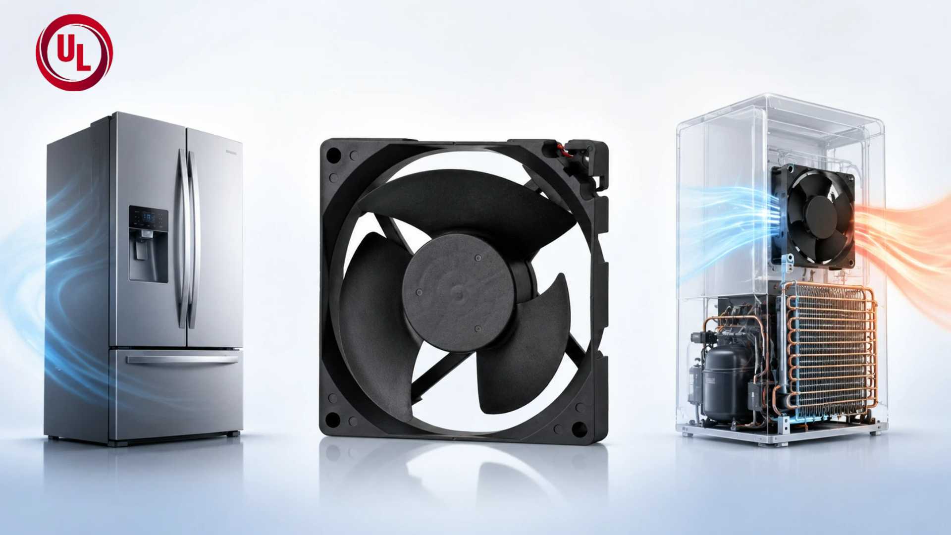 evaporator freezer fan