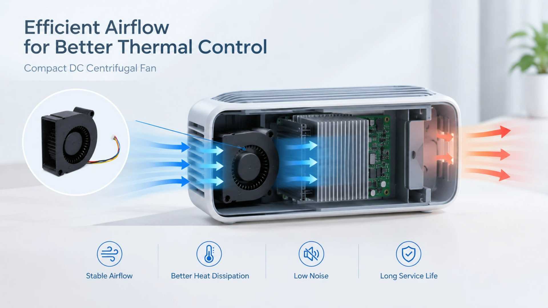 24v 60mm silent fan