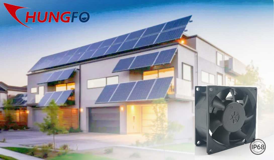 Case Study: Application of Environment-Resistant Cooling Fans in Residential PV Inverters