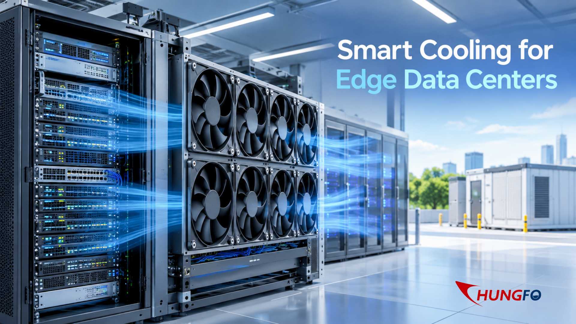 How Do Edge Data Centers Benefit From Upgrading To A Smart Axial Flow Fan Array?