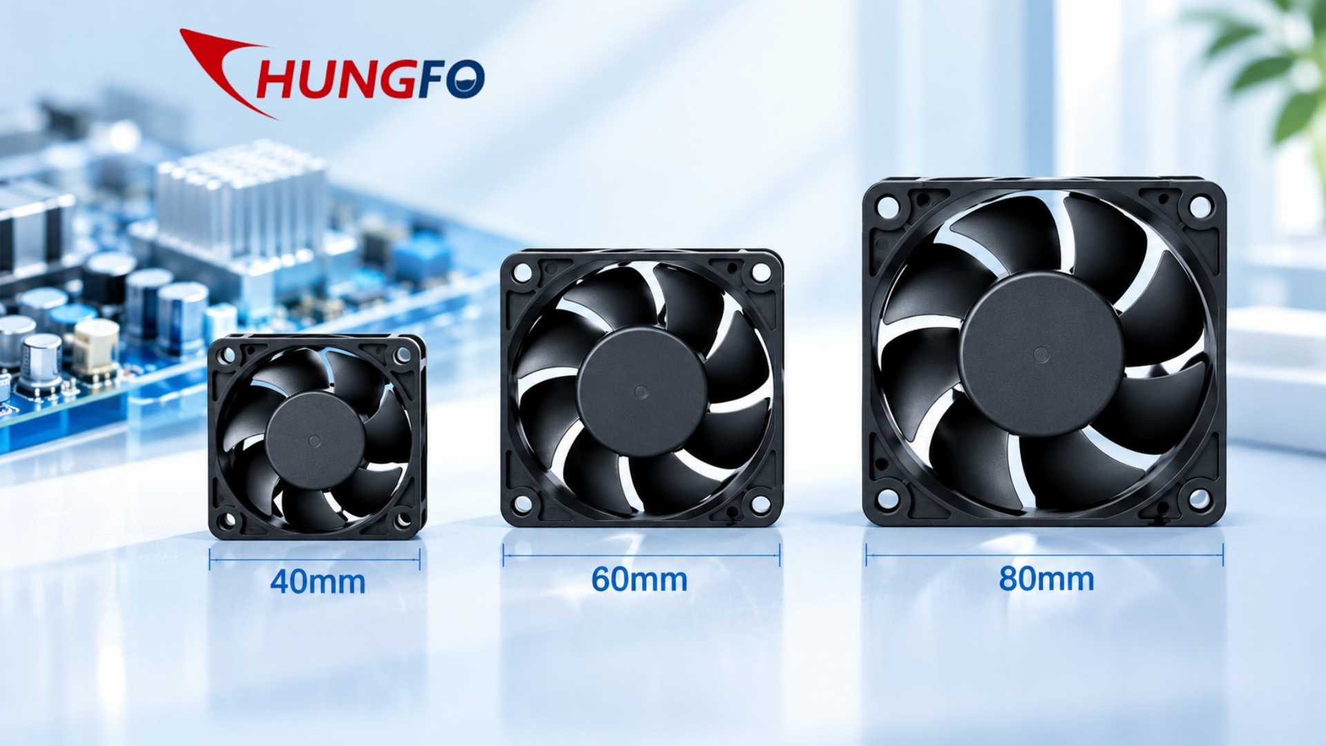 What Is a 40mm 60mm 80mm Fan Size Guide for Electronics Cooling?