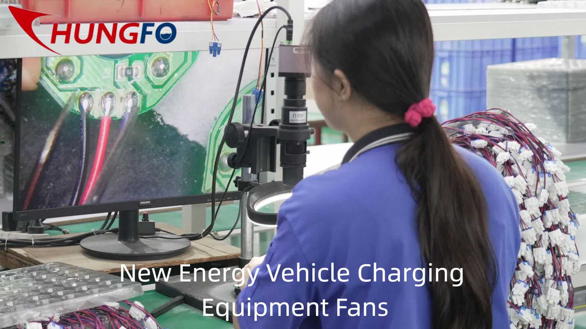 Cooling Fans For New Energy Vehicle Charging Equipment