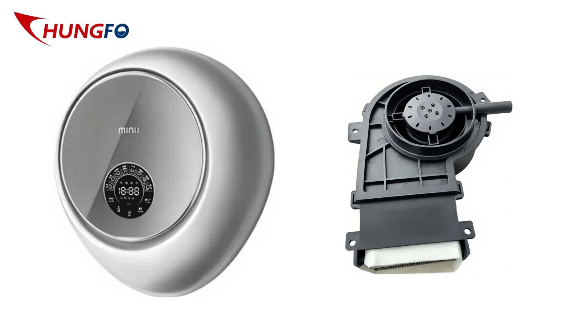 [Factory Daily Share] Behind the Scenes: Chungfo Blower Fan in a 3KG Wall-Mounted Washing Machine Project