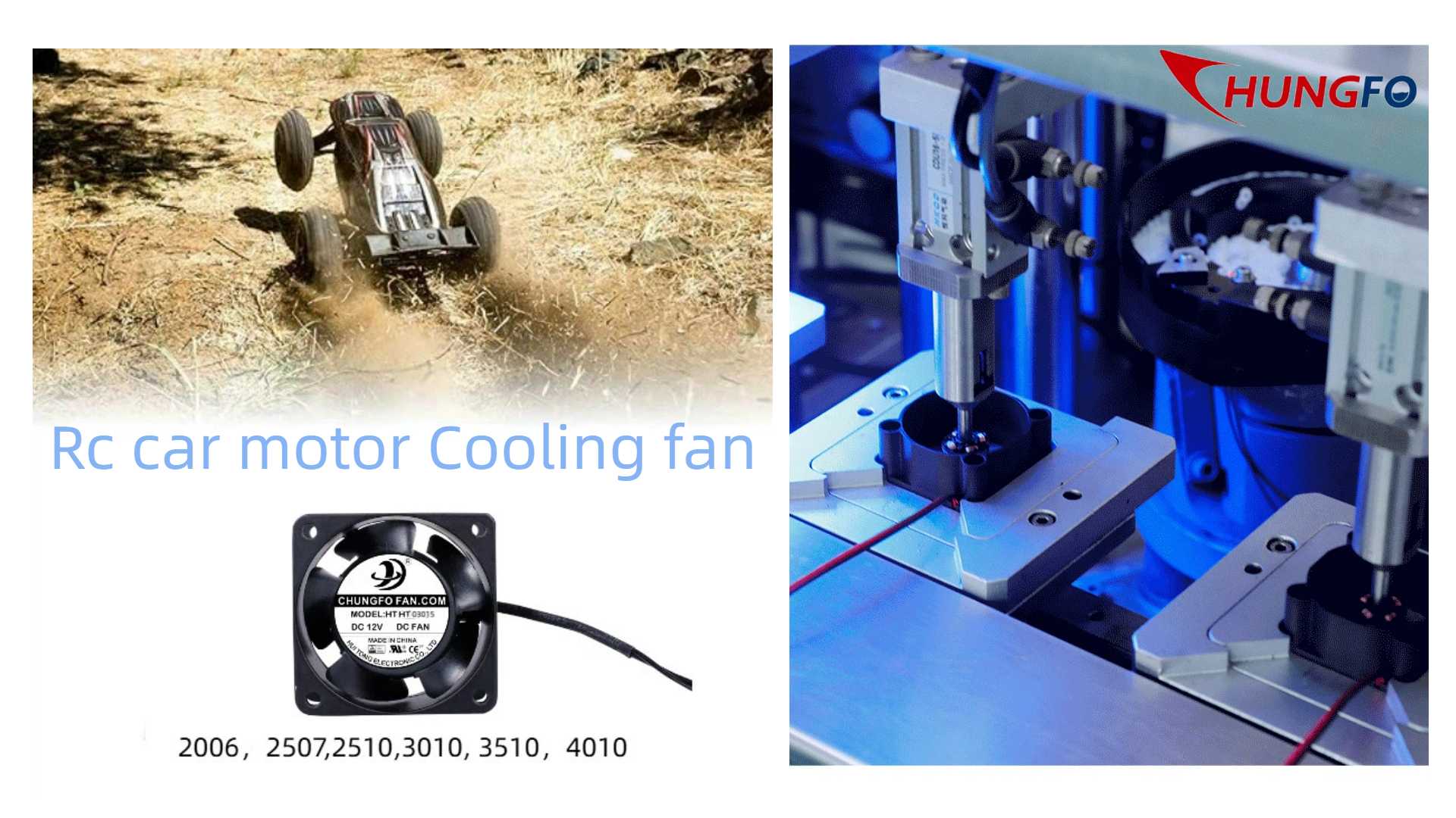 From Extreme Racing to Precision Agriculture: How China Chungfo Fan Empowers Thermal Upgrades for High-Power Motion Equipment