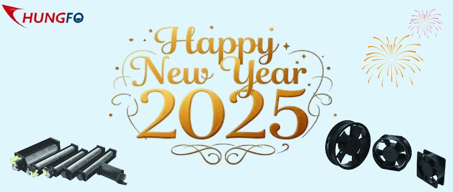 Welcome 2025 New Year's Day, Guangdong Chungfo Electronic Technology Co.,Ltdwishes you a happy New Year!